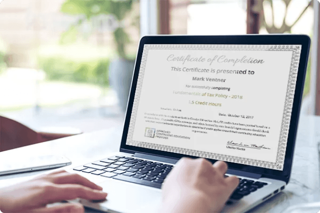 Certificate Template Example